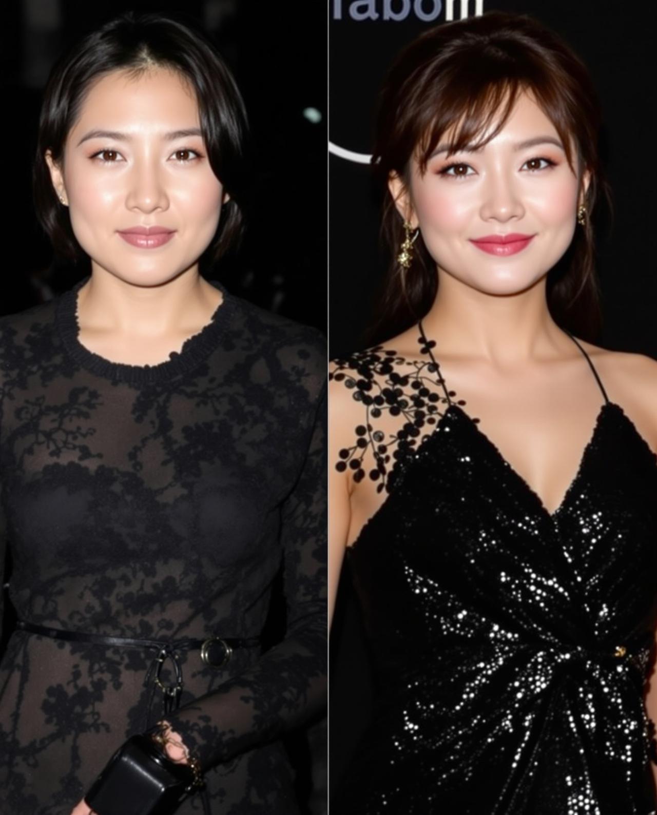 明星整容前后大对比